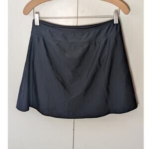 Lands End Swim Skirt Black Medium